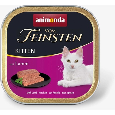 Animonda Vom Feinsten cat Kitten jahňa 16 x 100 g