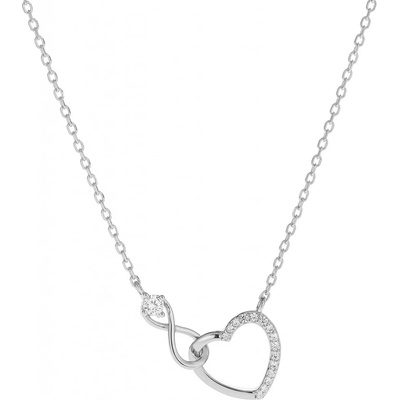 Again Jewelry Romantický strieborný náhrdelník AJNA0011