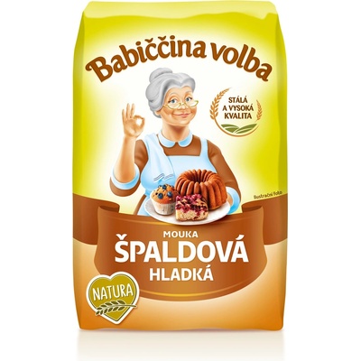Babiččina Volba Špaldová mouka hladká 1 kg