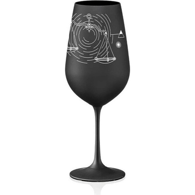 Crystalex pohár na víno Váhy Čierna 550 ml