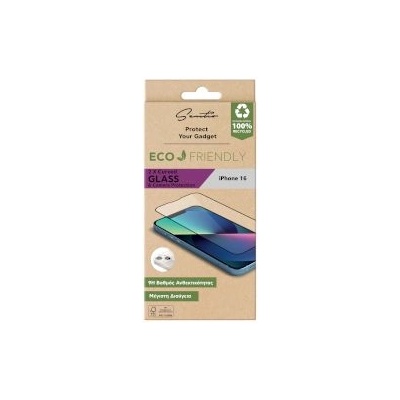 Sentio Screen Protectors 2.5D Glass (2 броя) for iPhone 16 + Camera Protection