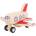 Bigjigs Toys Дървена играчка Bigjigs Pull Back Planes - Самолет (BJ993)
