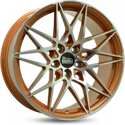MAM B2 8,5x20 5x120 ET35 acid orange polished