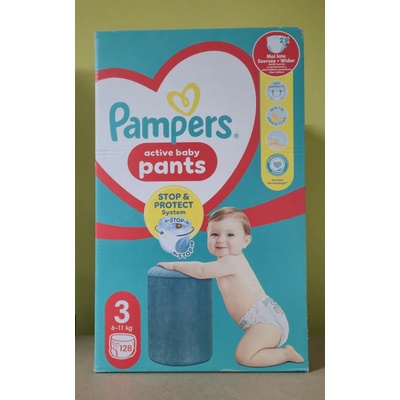 Pampers Active Baby 3 128 ks