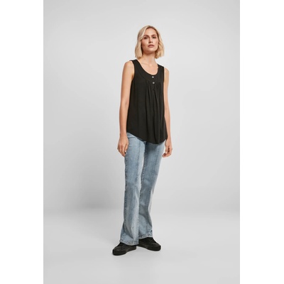 Urban Classics Дамски потник в черен цвят Ladies Viscose TopUB-TB4709-00007 - Черен, размер XS