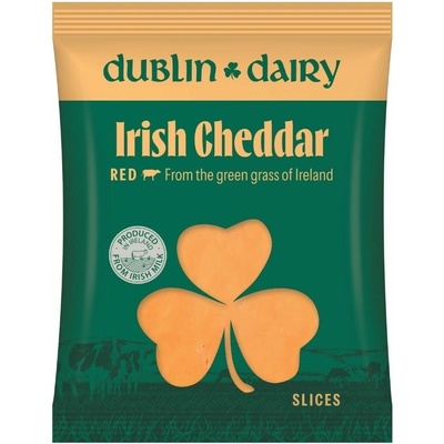 Dublin Dairy Syr Írsky Červený Cheddar plátky 150 g