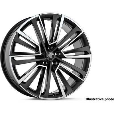Škoda AQUARIUS 8,5x21 5x112 ET40 black metallic