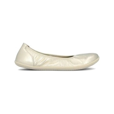 Groundies dámské Barefoot+ baleríny Lily 3.0 metalické champagne – Zboží Dáma