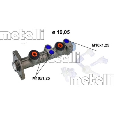 Hlavný brzdový válec METELLI 05-0006K (050006K)