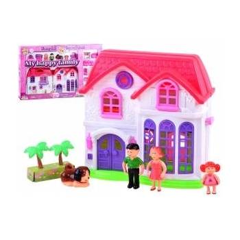 Jokomisiada Folding family HOUSE + doll furniture ZA3747