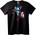 NOONEBRAND Тениска Капитан Америка - L, Black