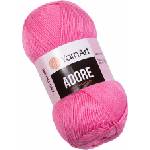 YARNART Adore 339 Bright Pink Плетива прежда (Adore 339)