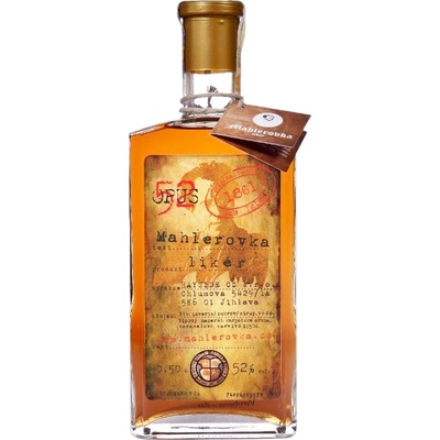 Mahlerovka Opus 52% 0,5 l (holá láhev)