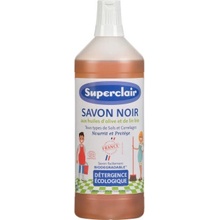 Superclair SAVON NOIR - čierne mydlo na upratovanie, s BIO ľanovým a olivovým olejom 1 l