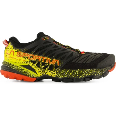 La Sportiva Мъжки маратонки La Sportiva Akasha II Trail running shoes - Black / Yellow - размер 41 (EU) (023-1052-0117)