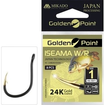 Mikado HÁČEK GOLDEN POINT ISEAMA W/R VEL.1 8 ks