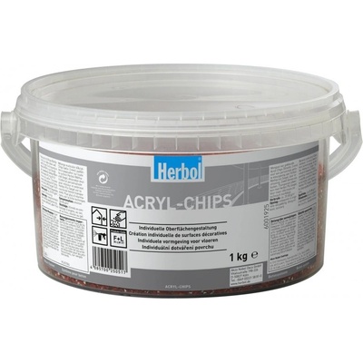 Herbol Acryl Chips 1 kg - modrá