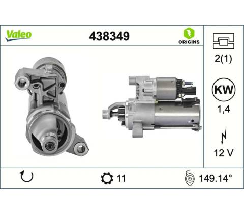 Startér VALEO 438349