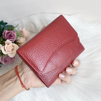 Image 1 of Пормтоне Естествена Кожа Червено- Модел 1835