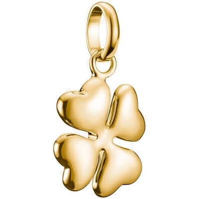 Thomas Sabo connect prívesok charm Lucky clover gold-plated CC1236 413 39
