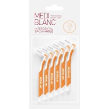 Mediblanc Interdental Pick-brush Angle mezizubní kartáček 0,7 mm 6 ks