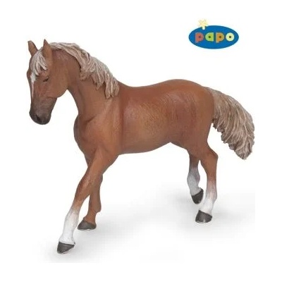Papo - Фигурка за колекциониране и игра - Английски кафяв кон (51533)