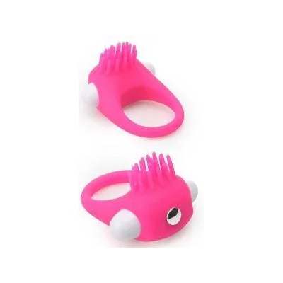 DreamToys Пенис ринг с четчица Dream Toys, Вибриращ, Розов, 45295