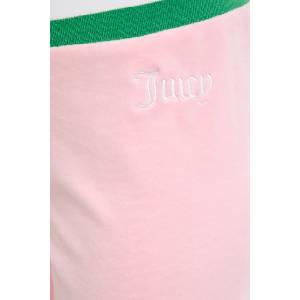 Juicy Couture Кадифен спортен панталон CHRISTINE STRIPE LOW RISE (JCWBJ225352)
