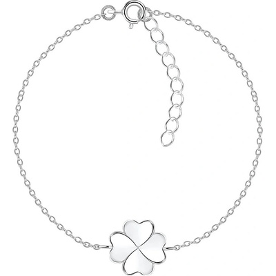 Luminosa stříbrný náramek ČTYŘLÍSTEK SB-009