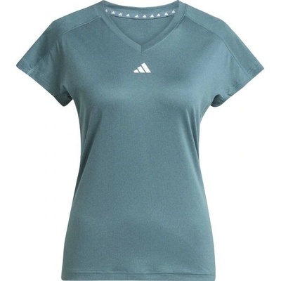 adidas AEROREADY TRAIN ESSENTIALS MINIMAL T SHIRT Dámské sportovní triko zelená