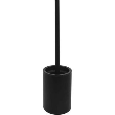 Sapho X-Round Black WC štětka válcová na postavení černá XB302
