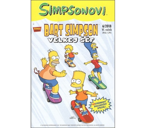 Bart Simpson Velkej šéf