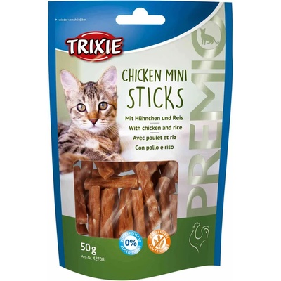TRIXIE PREMIO Chicken Mini Sticks - деликатесно лакомство с пилешко месо 50 гр
