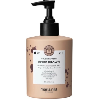 Maria Nila Color Refresh Beige Brown 7.23 Mask 300 ml