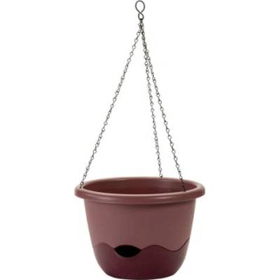 Plastia Samozavlažovací MARETA 30 cm Růžová tmavá + vínový