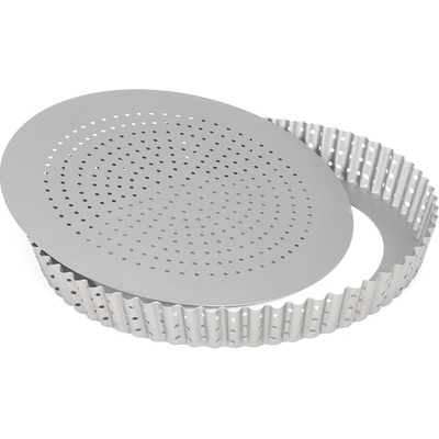 PATISSE PTS-03573 forma na quiche s vyjímatelným dnem SILVER-TOP Ø 28 cm ocel stříbrná