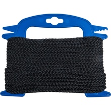CONNEX PP Lano pletené 8-pramenné, 4 mm × 20 m, rôzne farby (čierne, zelené), navíjač DY2701861