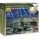 Zvezda figurky sovětský protiletadlový kanon 85mm 1:72