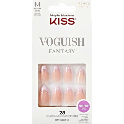 KISS Voguish Fantasy umelé nechty 28 ks