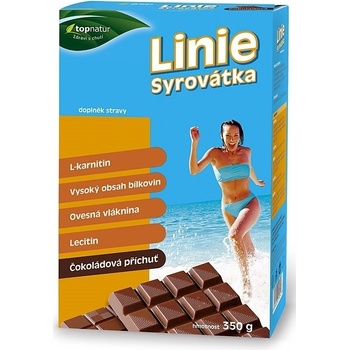 Topnatur Syrovátka sušená Linie Čokoláda 350 g