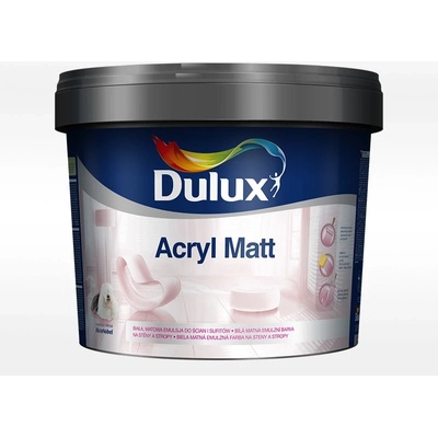 Dulux ACRYL MATT bílá 3 l (4,5 kg)