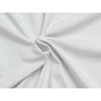 Brotex Jersey prostěradlo Exclusive světle šedé s elastanem Šedé 160x200