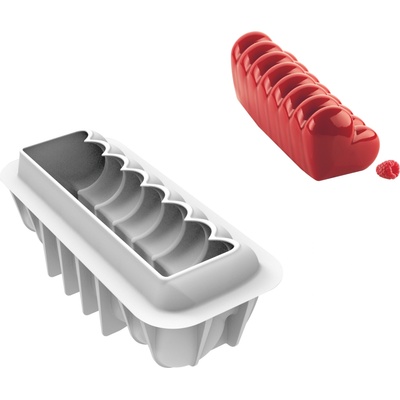 Silikomart Форма за торти Bűche Coeur (20.467.13.0065)