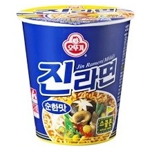 Ottogi polievka Jin Ramen Mild cup 65 g