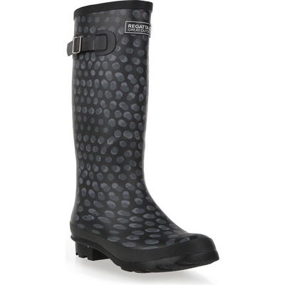 Regatta Гумени ботуши Regatta Women's Ly Fairweath Wellies - BlkAnimalPrt
