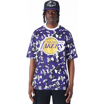 NEW ERA Тениска nba team aop mesh os tee loslak
