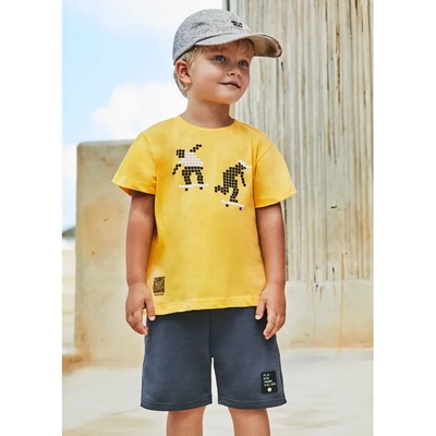 Mayoral Бермуди трикотаж active в тъмно синьо за мини момче Mayoral