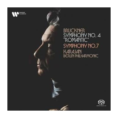 Herbert Von Karajan & Berliner Philharmoniker - Bruckner - Symphony No. 4 'romantic' & Symphony No. 7 CD – Hledejceny.cz