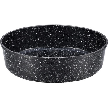 Voltz Кръгла тава за печене Oliver Voltz OV54322C30, 30х7 см, Керамично-мраморно покритие, Черен (OV54322C30)