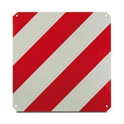 DEMA Výstražná reflexní tabulka 50x50 cm, červeno-bílá 69067D – Zboží Mobilmania